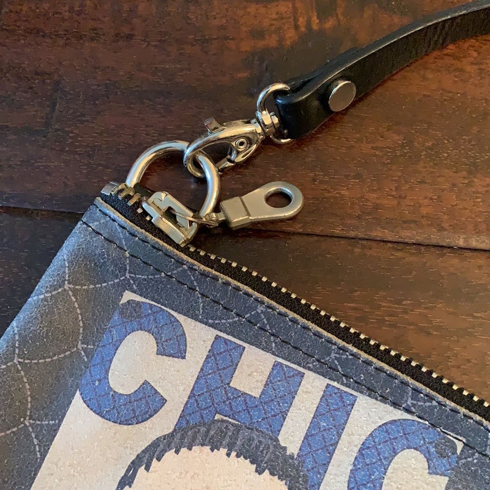 Barbara Rihl Paris Flair Zip Bag with Strap EUC! - Picture 4 of 8